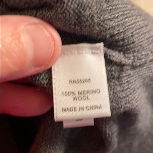 Express design argyle style merino wool vest - Picture 6 of 8